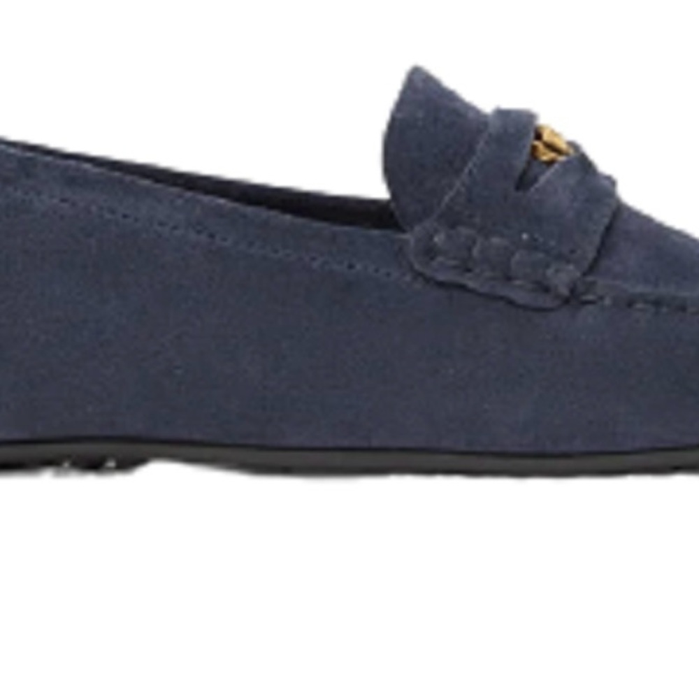 Versace Medusa Suede Loafers (EU M 40)